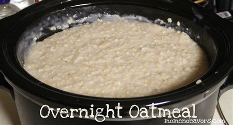 crockpot oatmeal with old fashioned oats