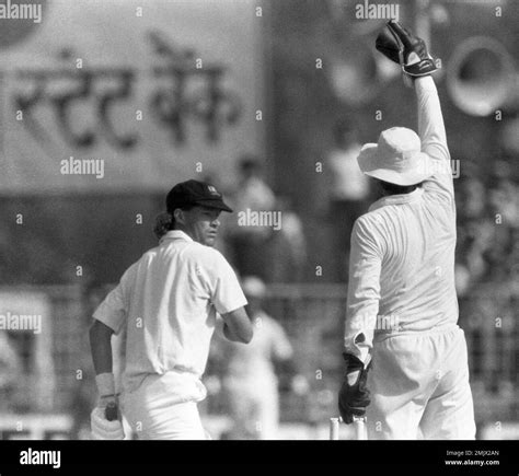 Australia's Dean Mervyn Jones shown during a World Cup cricket match ...