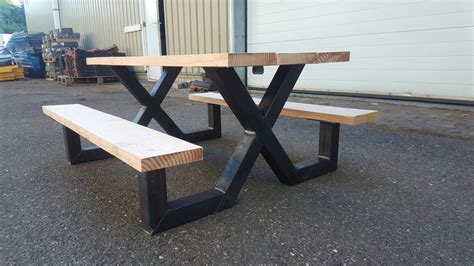 Picknicktafel Douglas X Stalen Interieurs