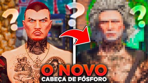 ESSE É O NOVO VISUAL DO CABEÇA DE FÓSFORO SPOILER 8º TEMP VIDA DO