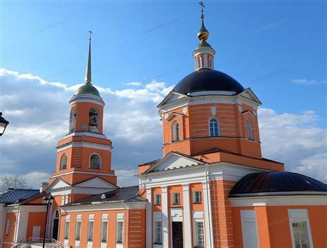Кашира, Московская область. Храмы и дома, хлебная башня и стрельцы ...