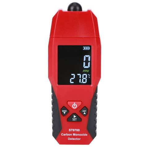 detector de monoxido de carbono st detector de gas  de monoxido