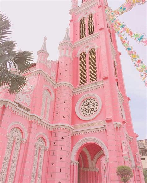 The Prettiest Pink Church Pastel Pink Everything Pink Pink Aesthetic