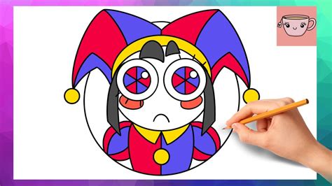 How To Draw Pomni S Door Icon From The Amazing Digital Circus Cute