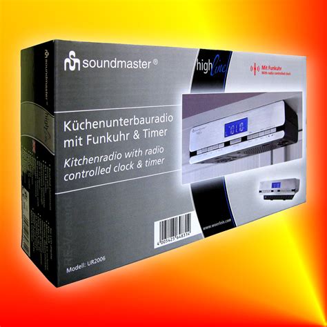 Soundmaster Ur Funk K Chenunterbauradio Re Versand De Reznikov