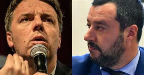 Salvini E Renzi I Due Leader In Cerca Di Alleanze Per Le Politiche