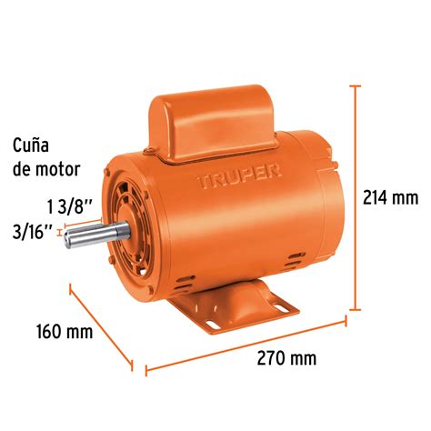 Motor El Ctrico Monof Sico De Hp Baja Velocidad Truper M Quinas