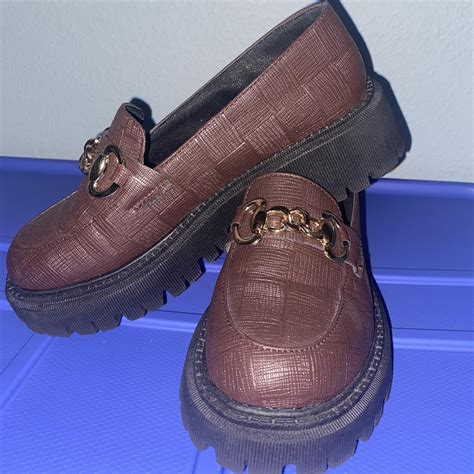 Women S Brown Loafers Depop