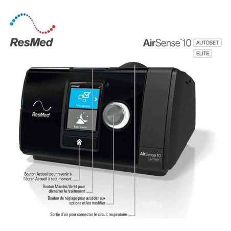 RESMED CPAP F20 Face Mask Biomedica Tunisia