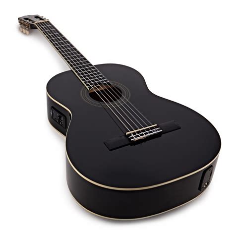 Deluxe Classical Electro Acoustic Guitar Pack Black By Gear Music At