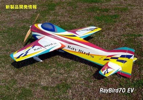 New Hokusei Ray Bird 70 F3a Electric Pattern Balsa Arf Stunt Rc