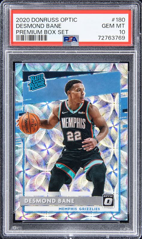 Desmond Bane Optic Premium Box Set Price Guide Sports