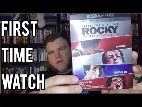 Rocky The Knockout Collection 4K Ultra HD Bluray Unboxing Review