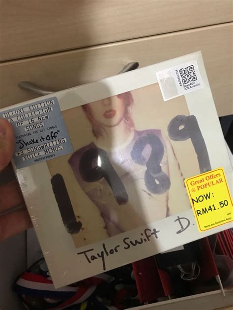 Taylor Swift 1989 Deluxe Album, Hobbies & Toys, Music & Media, Vinyls ...