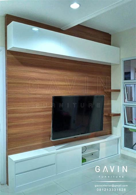 Backdrop TV Minimalis Project Di Greenlake Jakarta Barat Kitchen Set