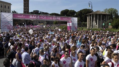 Race For The Cure In Mila Al Circo Massimo Contro Il Tumore Al Seno