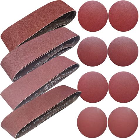 Sackorange Pcs Sander Belt Set Pcs X Inch Aluminum Oxide