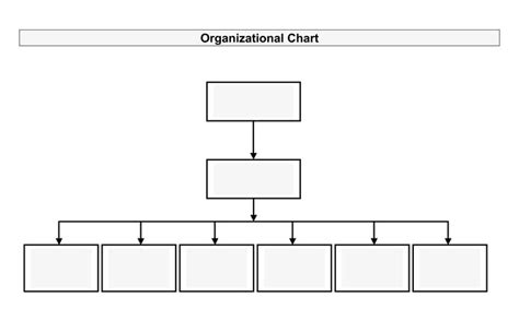 Organizational Chart Template Download