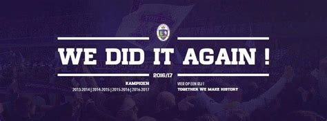 K Beerschot V A On Twitter TOGETHERWEMAKEHISTORY