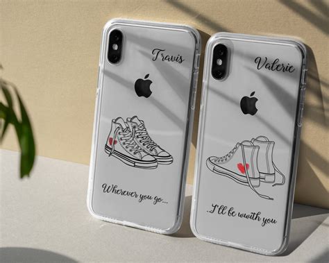 Personalized Couple Phone Cases Long Distance Relationship | Etsy