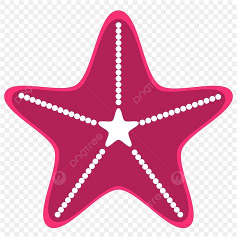 Estrela Do Mar Roxo Cor Vermelha Png De Praia Bal O Gua Imagem Png