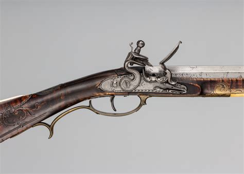 Jacob Kuntz Flintlock Longrifle American Philadelphia The