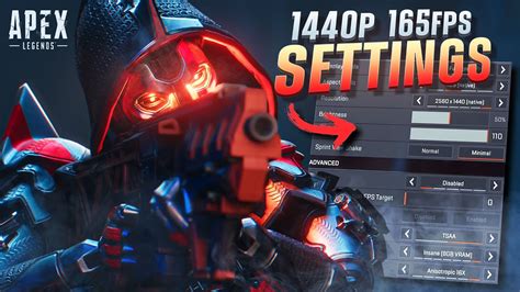 BEST 1440p Settings For Apex Legends Season 11 PC 1440p 144fps YouTube