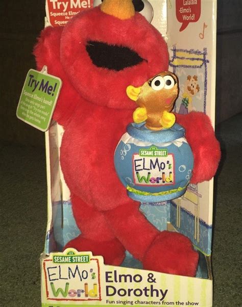 Elmo And Dorothy Sesame Street Elmos World Sing Alongs 1819281499