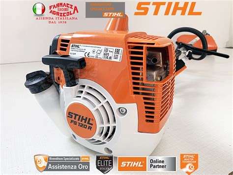 FS 120 R STIHL Decespugliatore Top Di Gamma Con Impugnatura Circolare