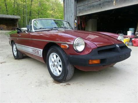 Find Used 1977 MG MGB MK IV Convertible 2 Door 1 8L In Middletown New