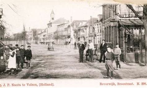 Breestraat Beverwijk (jaartal: 1900 tot 1910) - Foto's SERC