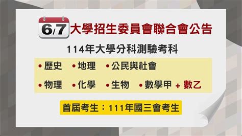 大學分科測驗增數乙 招聯會宣布114年實施｜每日熱點新聞｜原住民族電視台 Youtube