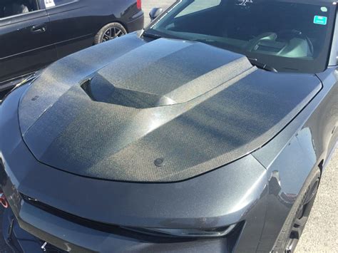 Chevy Camaro Type Az Double Sided Carbon Fiber Hood By