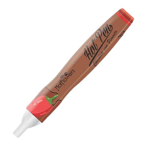 CANETA HOT PEN CHOCOLATE PIMENTA G New Day Distribuidora
