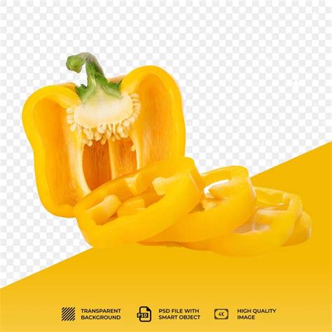 Premium Psd Psd Bell Pepper Isolated On Transparent Background