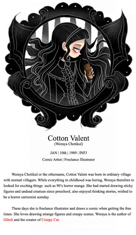 Cotton Valent Auteur De Creepy Cat Tome 1 Babelio