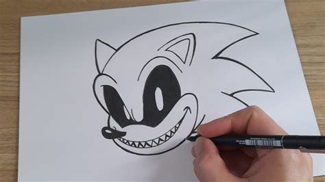 Como Desenhar Sonic Exe Youtube