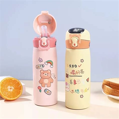 Stainless Steel Insulated Sipper Bottle Vacuum Hot Cold Bottle With Temperature Display At Rs