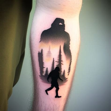 52 Sasquatch Tattoo Ideas - TattooClue.com