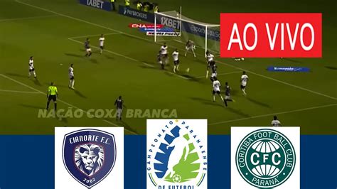 Cianorte X Coritiba Ao Vivo Imagem I Campeonato Paranaense