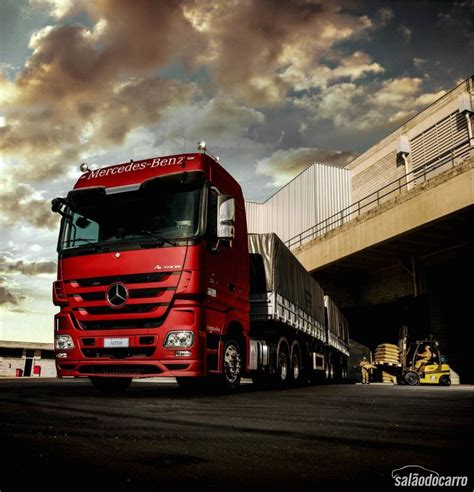 Mercedes Benz Atego Actros E Axor Caminhões Salão Do Caminhão