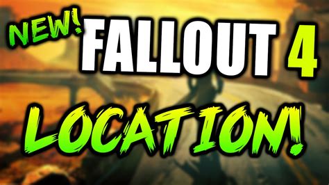 Fallout 4 Location Confirmed Set In Boston Fallout 4 Youtube