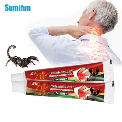 3pcs Hot Scorpion Venom Pain Relief Ointment Rheumatism Arthritis Joint