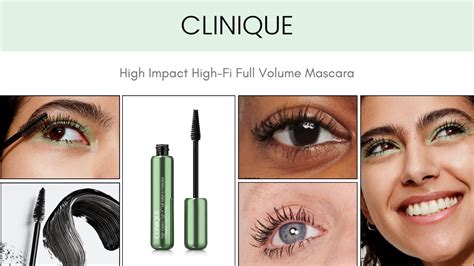 Clinique High Impact High Fi Full Volume Mascara Youtube