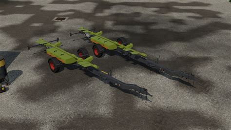 Claas Vario Header Trailers Pack Fs22 Kingmods