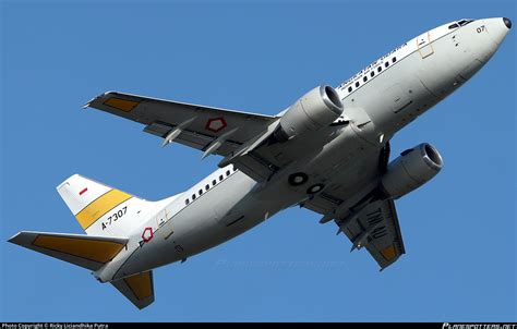 A 7307 Indonesian Air Force Boeing 737 5u3 Photo By Ricky Liciandhika