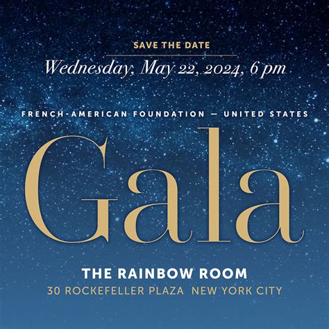 2024 Annual Gala French American Foundation