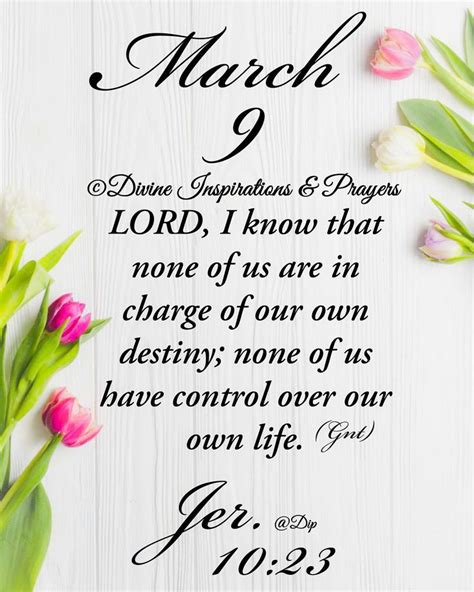 Pin By Tanya Powell On Monthly Quotes March Quotes Scripture