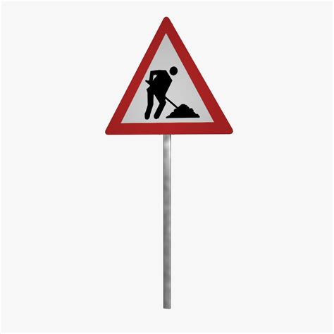 Danger Sign 3d Model 39 Max Obj Free3d