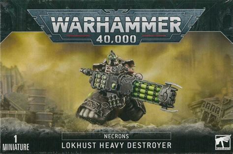 Warhammer 40K Necrons Lokhusts Heavy Destroyer Stan Nowy 107 90